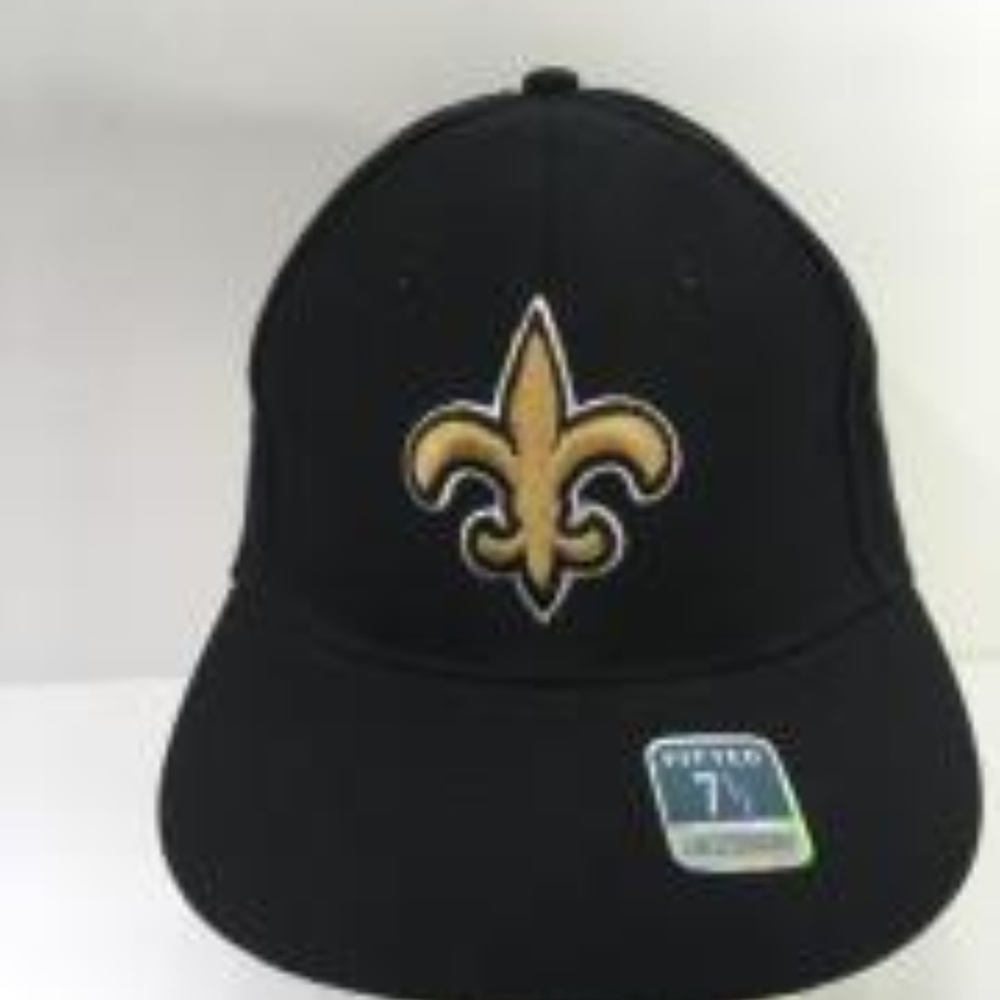 NFL New Orleans Saints Reebok Fitted 7 1/2 Cap Hat